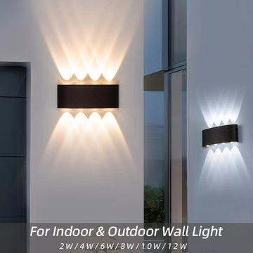 Premium LED Wall Lamp – IP65 Waterproof Indoor & Outdoor Lighting