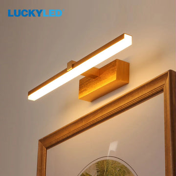 LUCKYLED Modern LED Bathroom Mirror Wall Light