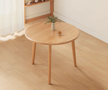 Solid Wood Round Dining Table