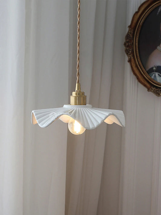 Japanese Traditional Ceramic Pendant Lamp